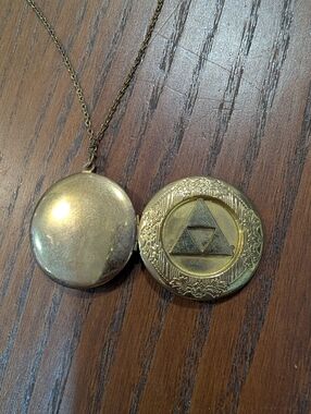 Triforce Locket Necklace
